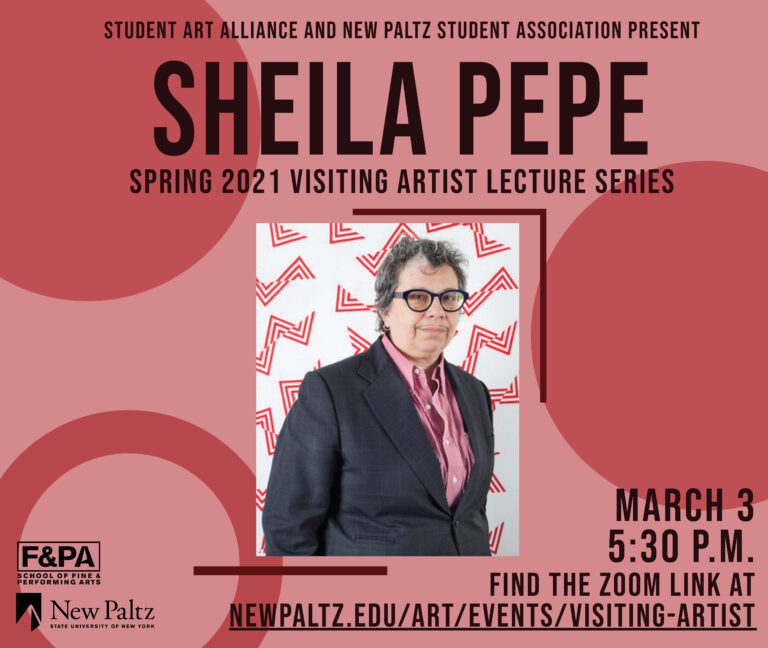 Artist Lecture- Sheila Pepe